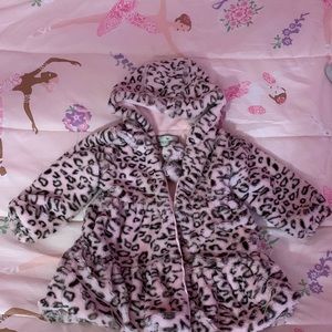 Pink Leopard Jacket 3T